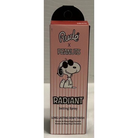 Rude x Peanuts Radiant Dewy Finish Setting Spray 1.52 fl oz NEW - Picture 1 of 3